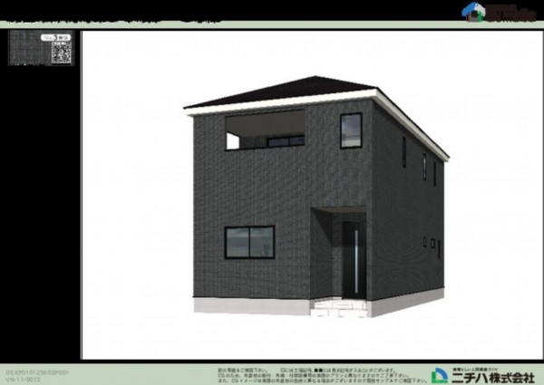 鈴鹿市岸岡町、新築一戸建ての画像です