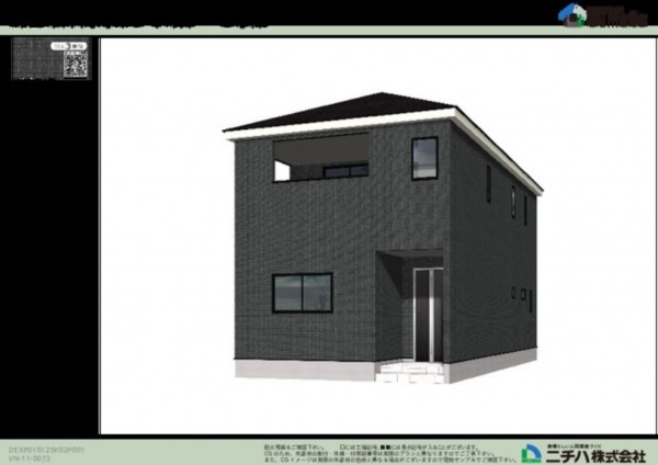 鈴鹿市岸岡町、新築一戸建ての画像です