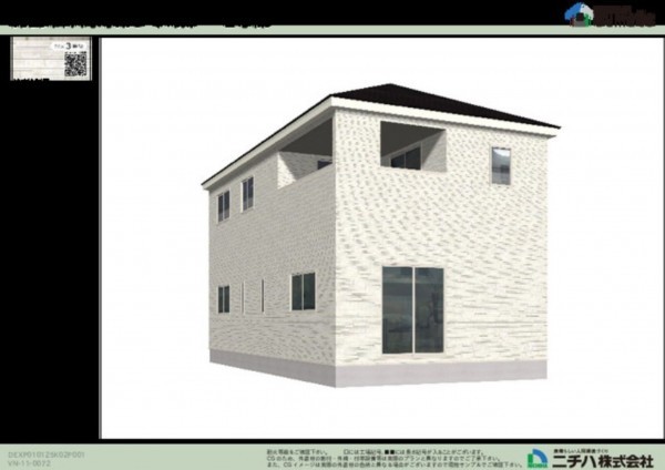 鈴鹿市岸岡町、新築一戸建ての画像です