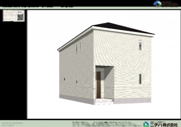 鈴鹿市岸岡町、新築一戸建ての画像です