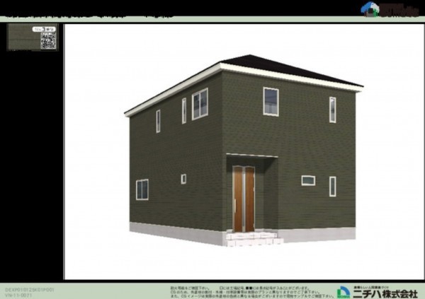鈴鹿市岸岡町、新築一戸建ての画像です