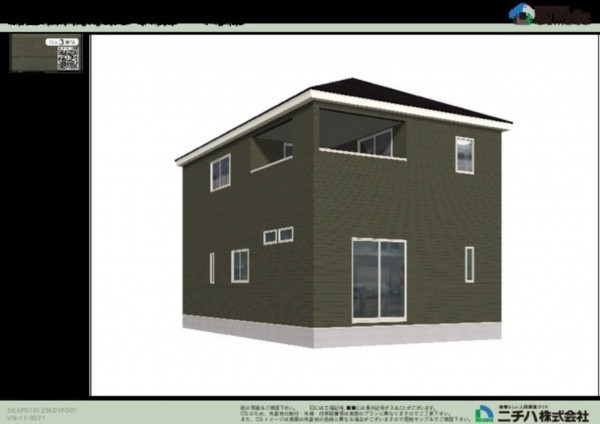 鈴鹿市岸岡町、新築一戸建ての画像です