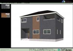 亀山市川合町、新築一戸建ての画像です