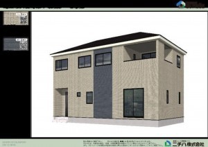 亀山市川合町、新築一戸建ての画像です