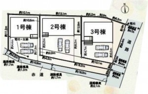 亀山市川合町、新築一戸建ての画像です