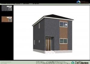 鈴鹿市長太新町、新築一戸建ての画像です