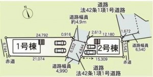 鈴鹿市長太新町、新築一戸建ての画像です