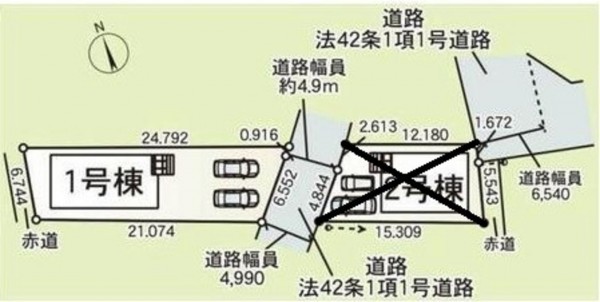 鈴鹿市長太新町、新築一戸建ての画像です