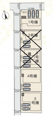 鈴鹿市長太新町、新築一戸建ての画像です