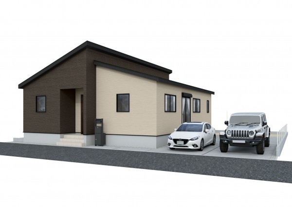 鈴鹿市長太新町、新築一戸建ての画像です