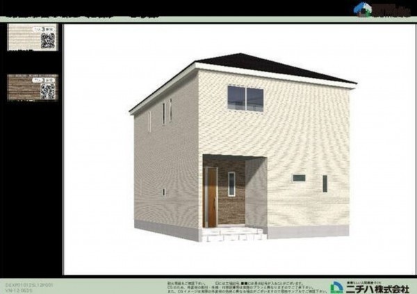 鈴鹿市白子、新築一戸建ての画像です