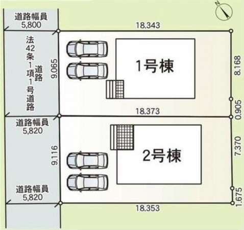 鈴鹿市白子、新築一戸建ての画像です