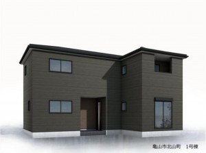 亀山市北山町、新築一戸建ての画像です