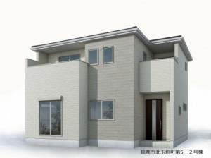 鈴鹿市北玉垣町、新築一戸建ての画像です