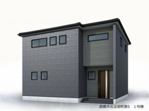鈴鹿市北玉垣町、新築一戸建ての画像です