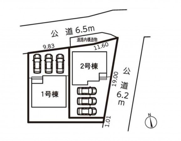 鈴鹿市北玉垣町、新築一戸建ての画像です