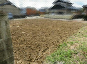 鈴鹿市南堀江、土地の間取り画像です