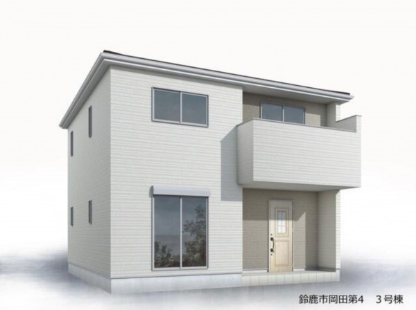 鈴鹿市岡田、新築一戸建ての画像です