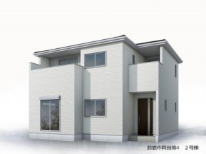 鈴鹿市岡田、新築一戸建ての画像です
