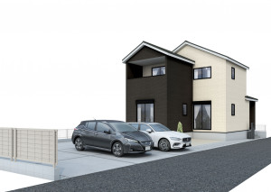 鈴鹿市住吉、新築一戸建ての画像です