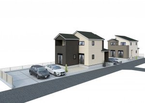 鈴鹿市住吉、新築一戸建ての画像です