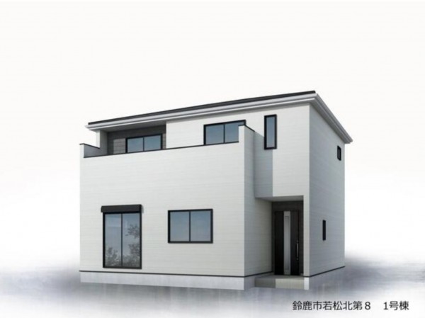 鈴鹿市若松北、新築一戸建ての画像です