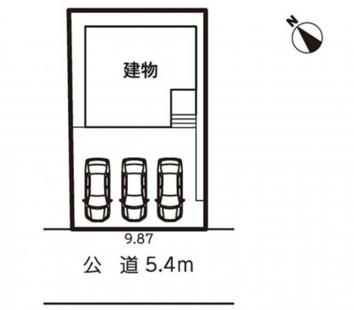 鈴鹿市若松北、新築一戸建ての画像です