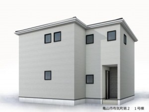 亀山市布気町、新築一戸建ての画像です