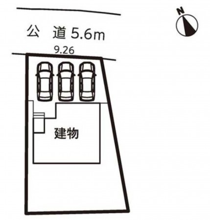 亀山市布気町、新築一戸建ての画像です