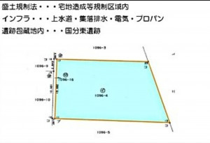 鈴鹿市国分町、土地の画像です