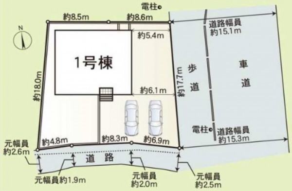 亀山市天神、新築一戸建ての画像です