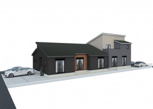 鈴鹿市寺家、新築一戸建ての画像です