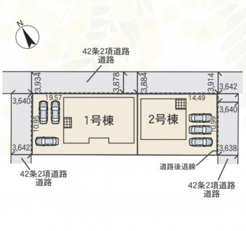 鈴鹿市寺家、新築一戸建ての画像です