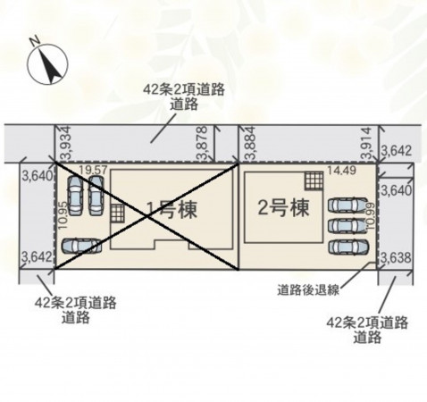 鈴鹿市寺家、新築一戸建ての画像です
