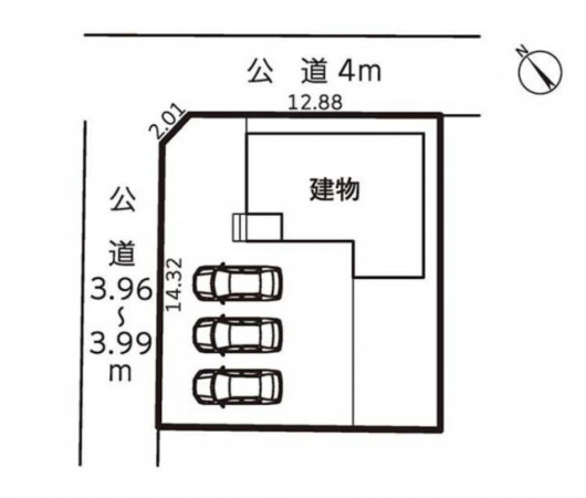 鈴鹿市白子町、新築一戸建ての画像です