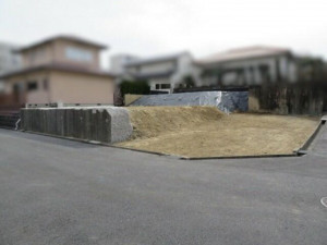 亀山市みどり町、土地の間取り画像です