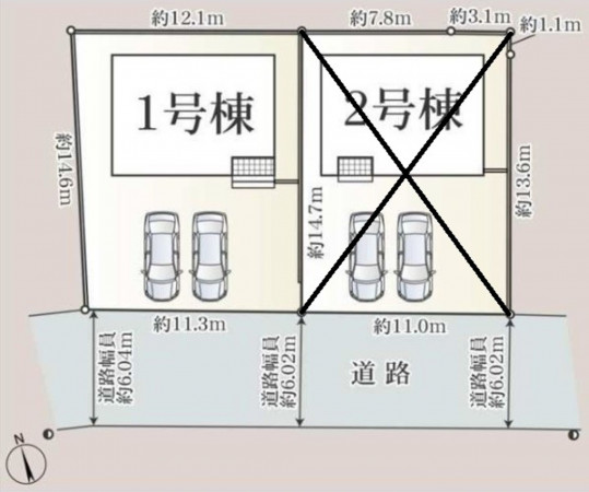 鈴鹿市小田町、新築一戸建ての画像です