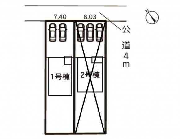 鈴鹿市東磯山、新築一戸建ての画像です