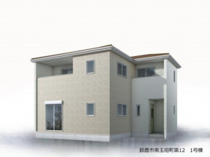 鈴鹿市南玉垣町、新築一戸建ての画像です