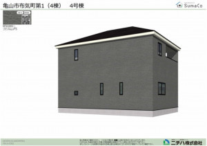 亀山市布気町、新築一戸建ての画像です