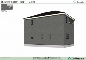 亀山市布気町、新築一戸建ての画像です