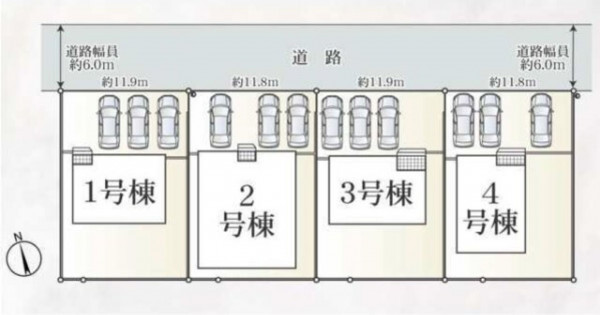 亀山市布気町、新築一戸建ての画像です