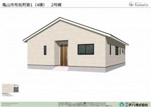 亀山市布気町、新築一戸建ての画像です