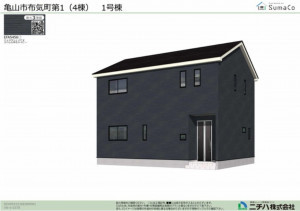 亀山市布気町、新築一戸建ての画像です