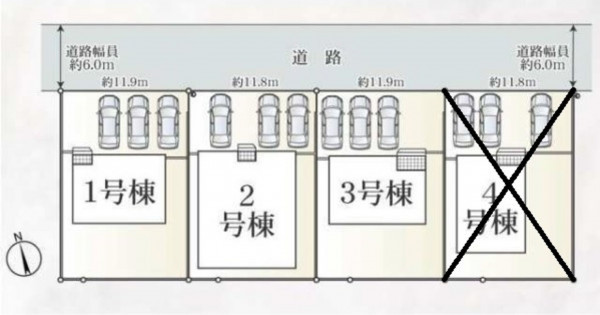 亀山市布気町、新築一戸建ての画像です