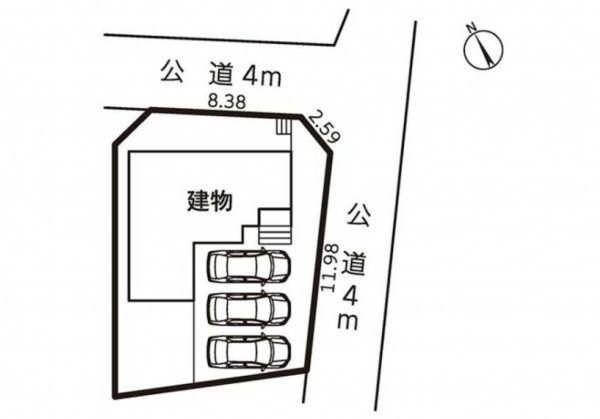 鈴鹿市若松西、新築一戸建ての画像です