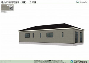 亀山市和田町、新築一戸建ての画像です