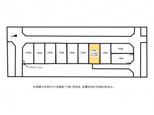 鈴鹿市矢橋、土地の間取り画像です