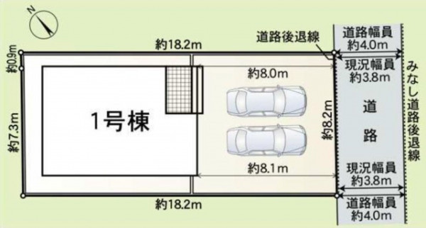 鈴鹿市白子、新築一戸建ての画像です