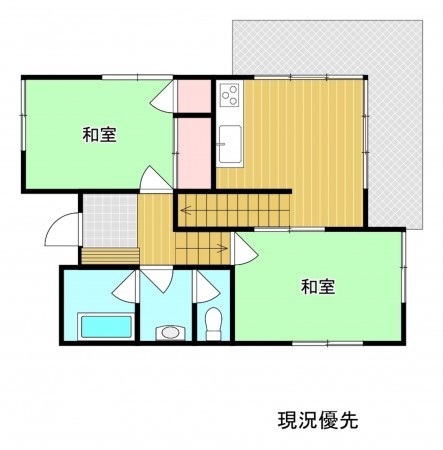 須坂市大字仁礼字峰の原、土地の間取り画像です